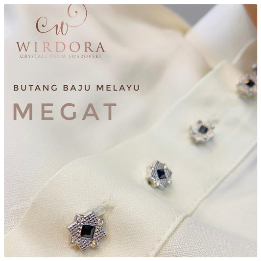 Wirdora Men Butang baju Melayu Megat
